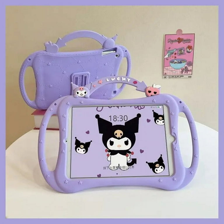 Sanrio Cartoon Kuromi For iPad 10th 9/8/7th Gen Cover