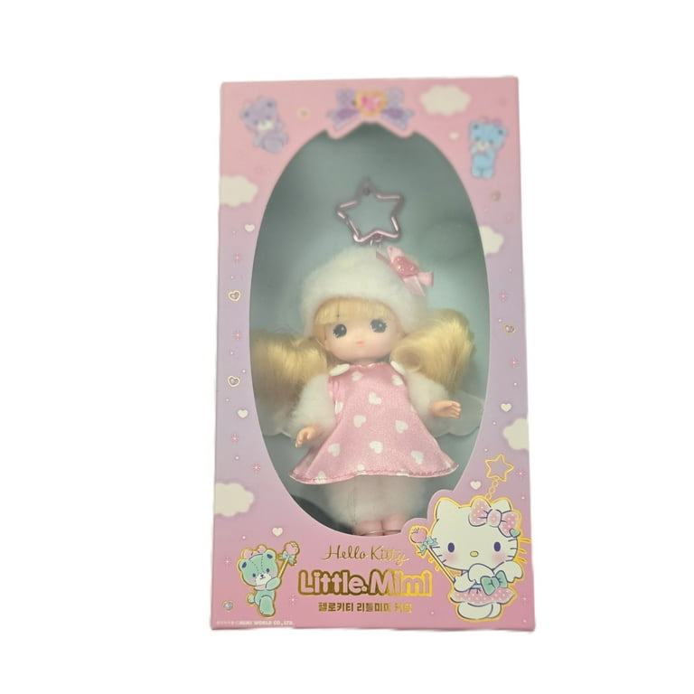 Sanrio Characters x Little Mimi Plush Doll Keychain HELLO KITTY