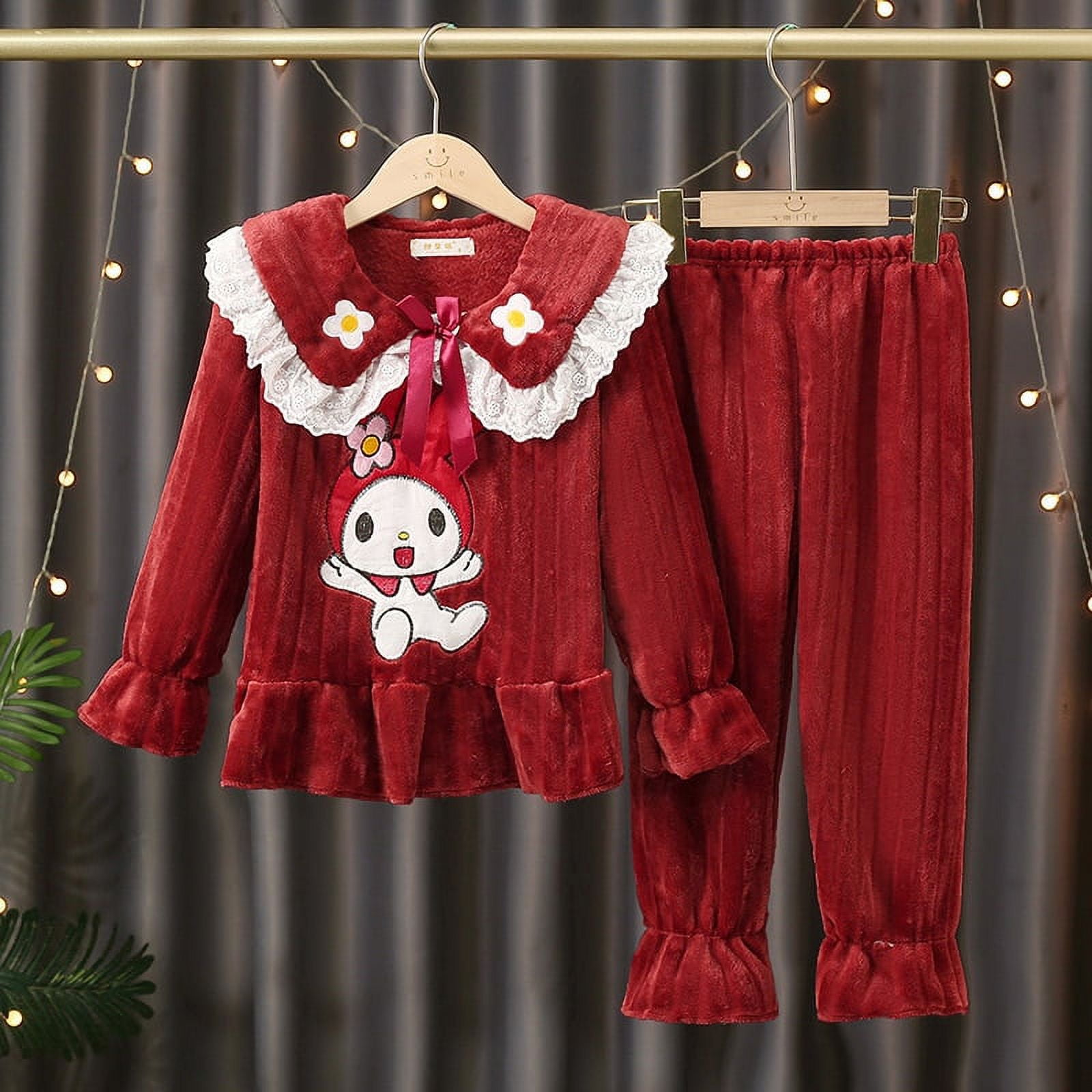 Sanrio Children Pajamas Long Sleeve Hello Kitty Cinnamoroll Underwater