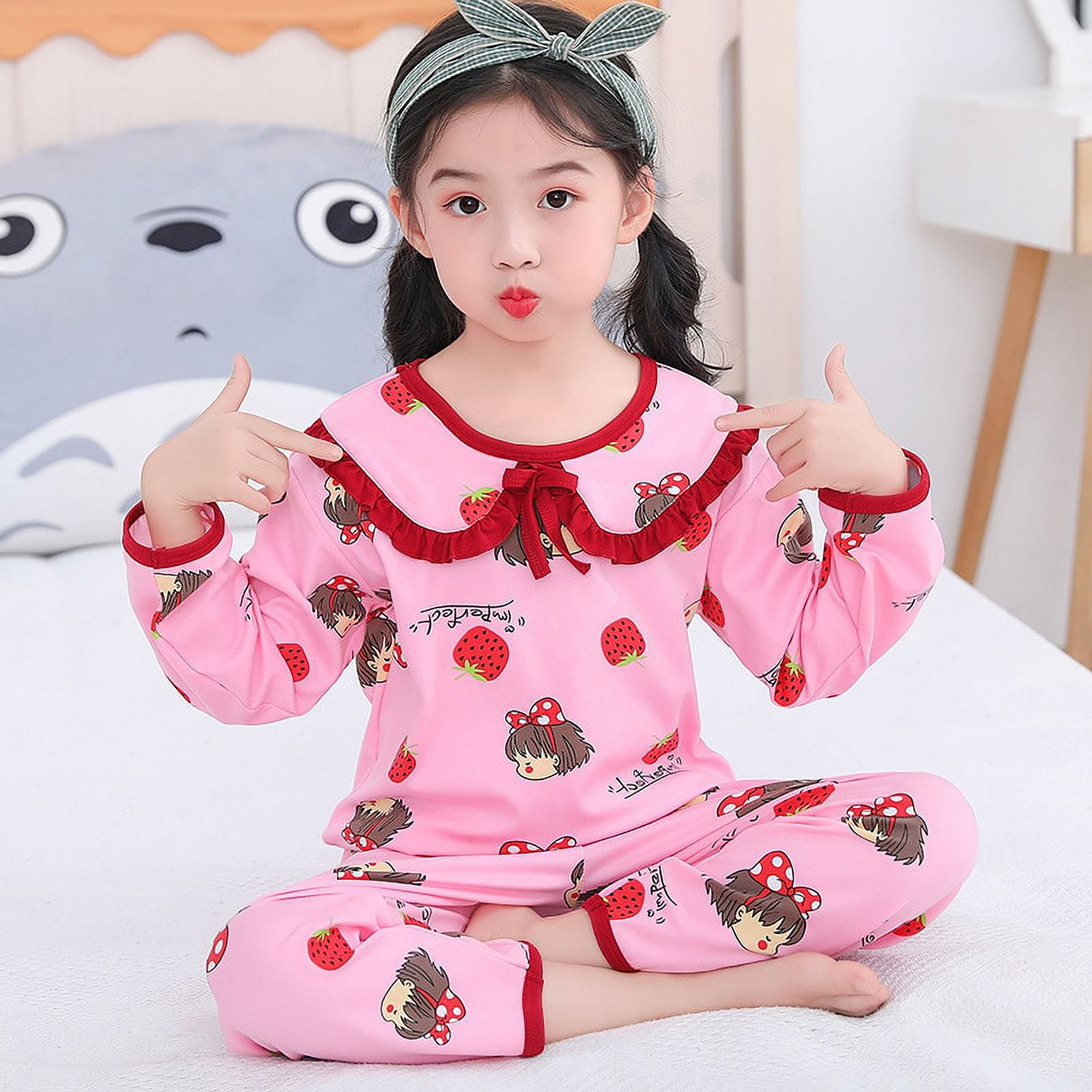 Sanrio Children Pajamas Long Sleeve Hello Kitty Cinnamoroll Underwater