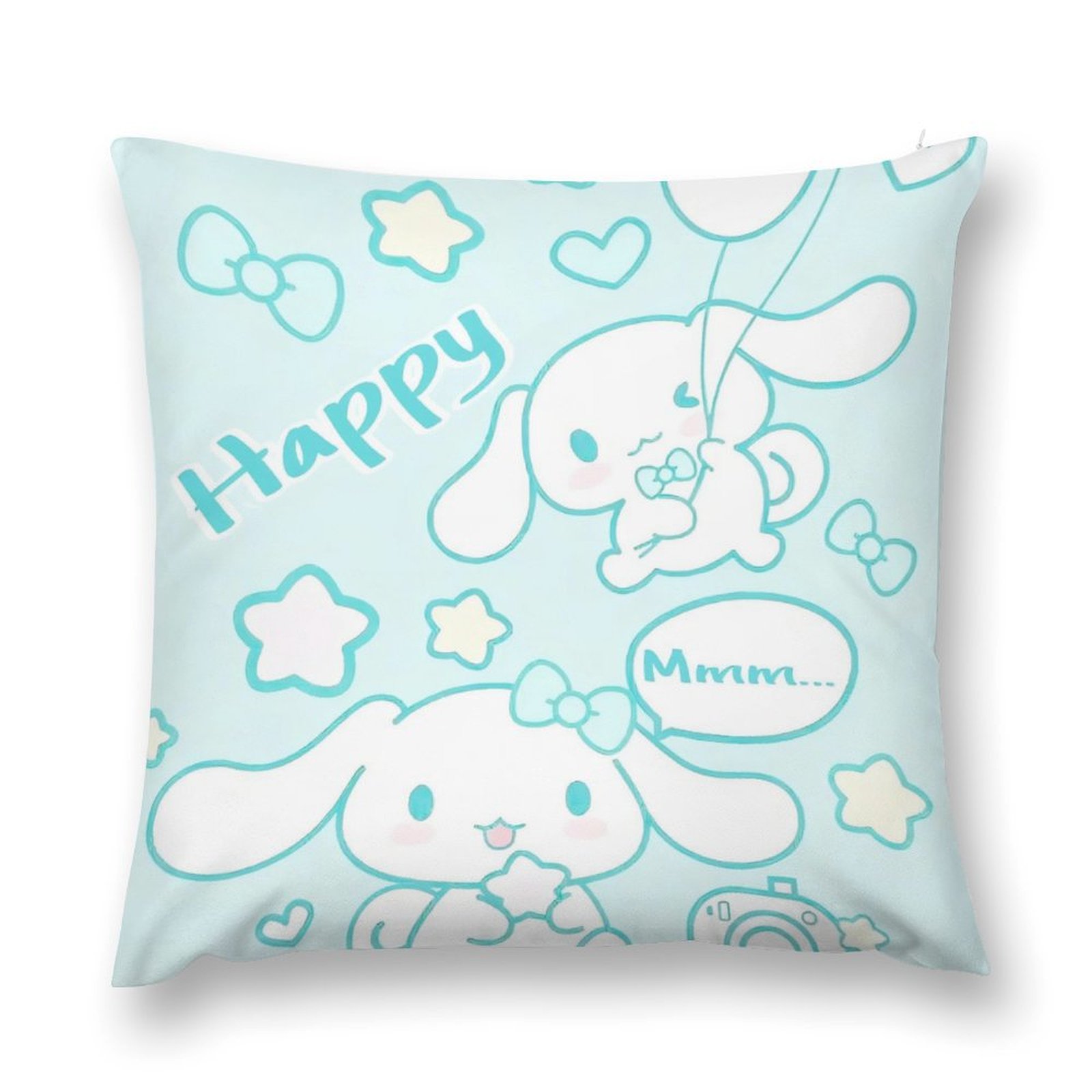 Sanrio Cinnamon Dog Cute cartoon decorative pillowcase short plush soft