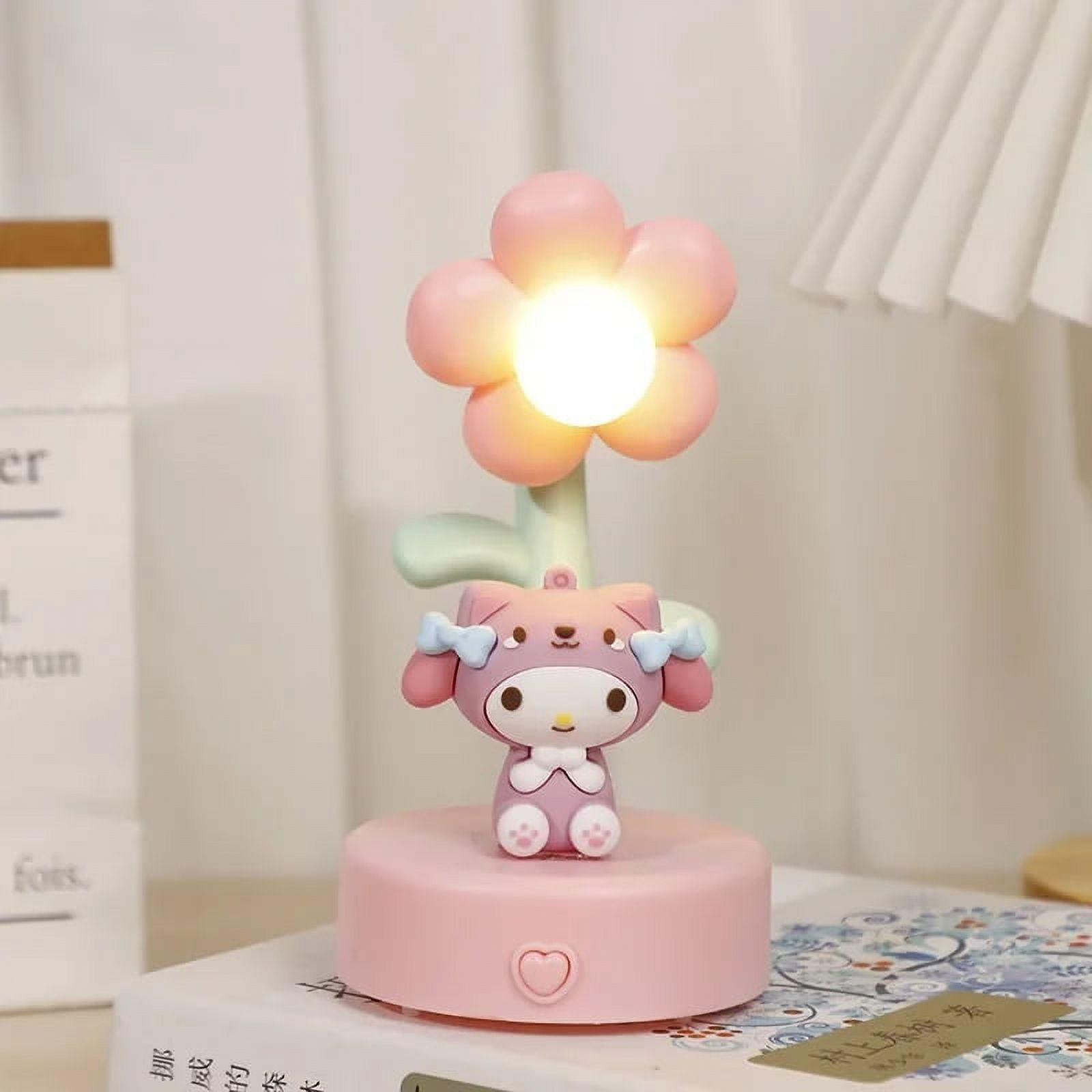 Sanrio Cinnamoroll Cartoon Night Light Kawaii Figure Hello Kitty Kuromi
