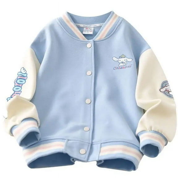 Sanrio Cinnamoroll Children Sweatshirt Kawaii Fashion Top Cute Anime Sport Jacket Long Sleeve Hoodie Gift for Kids
