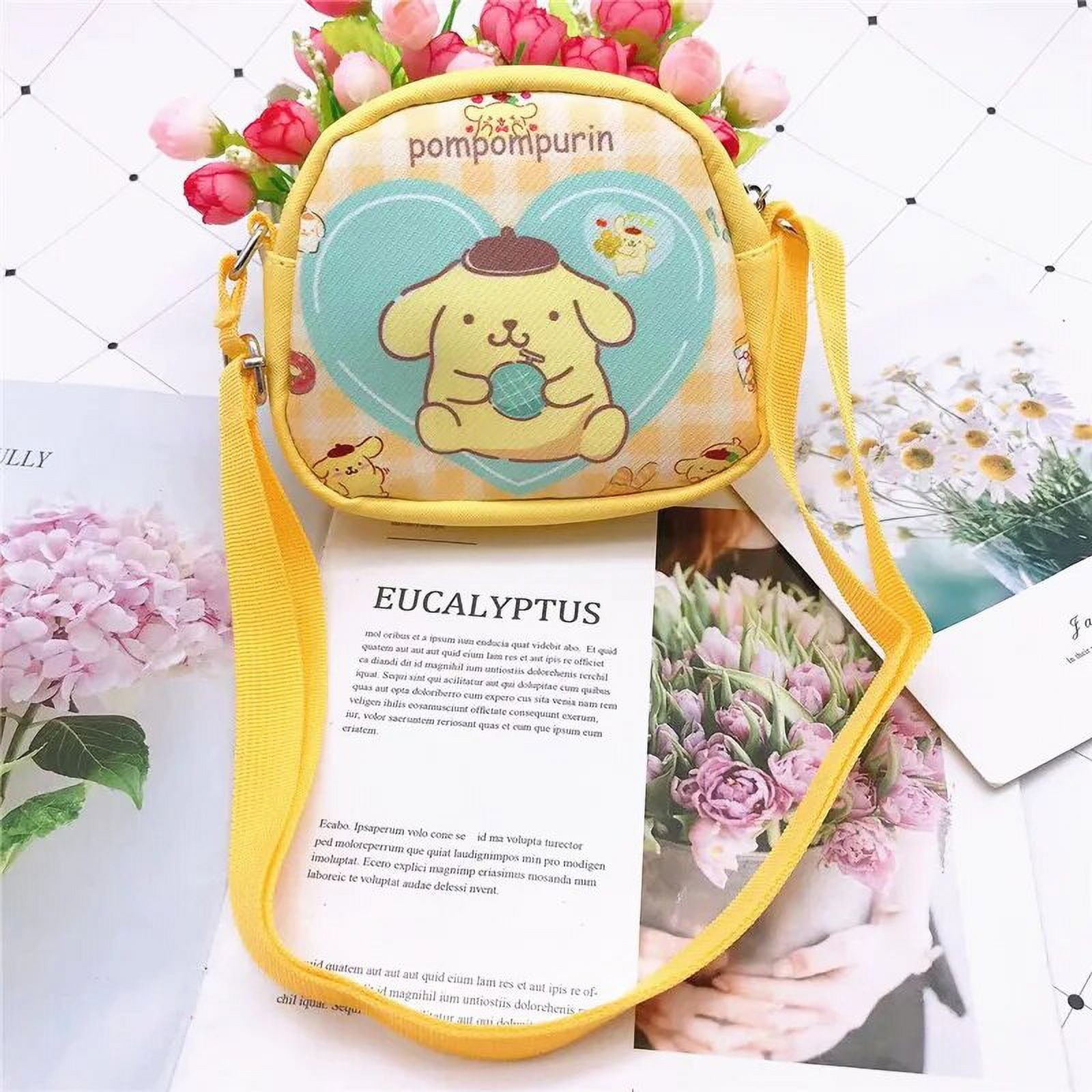 Sanrio Cinnamoroll Children's Shoulder Bag Kawaii Hello Kitty Kuromi