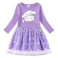thumbnail image 1 of Sanrio Cinnamoroll Dress Cartoon Long Sleeve Skirt Dress Spring Autumn Clothing, 1 of 22