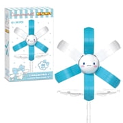 Sanrio Cinnamoroll Flower 80 Piece Brick Building Set