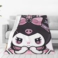 Sanrio Cinnamoroll,Hello Kitty ,Melody,Kuromi Bare Home Fleece Blanket