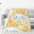 Sanrio Cinnamoroll,Hello Kitty ,Melody,Kuromi Bare Home Fleece Blanket