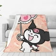 Sanrio Cinnamoroll,Hello Kitty ,Melody,Kuromi Flannel luxury blanket