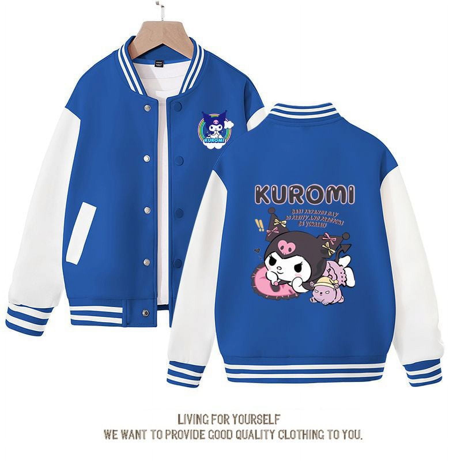 Sanrio Cinnamoroll Jacket Hello Kitty Kuromi Overcoat Child Hoodies ...