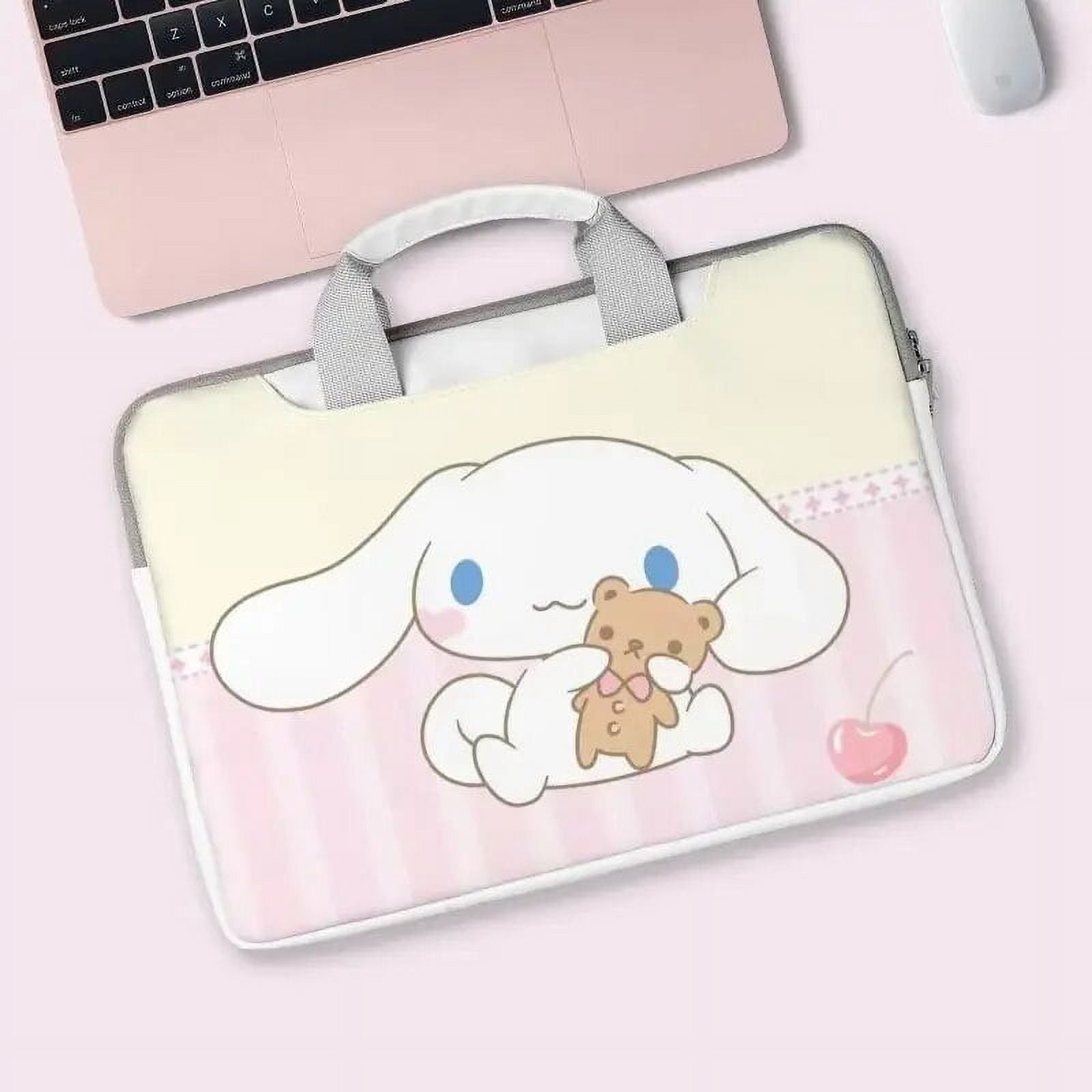 Sanrio Cinnamoroll Kawaii Cartoon Computer Bag Fashion Laptop Tote