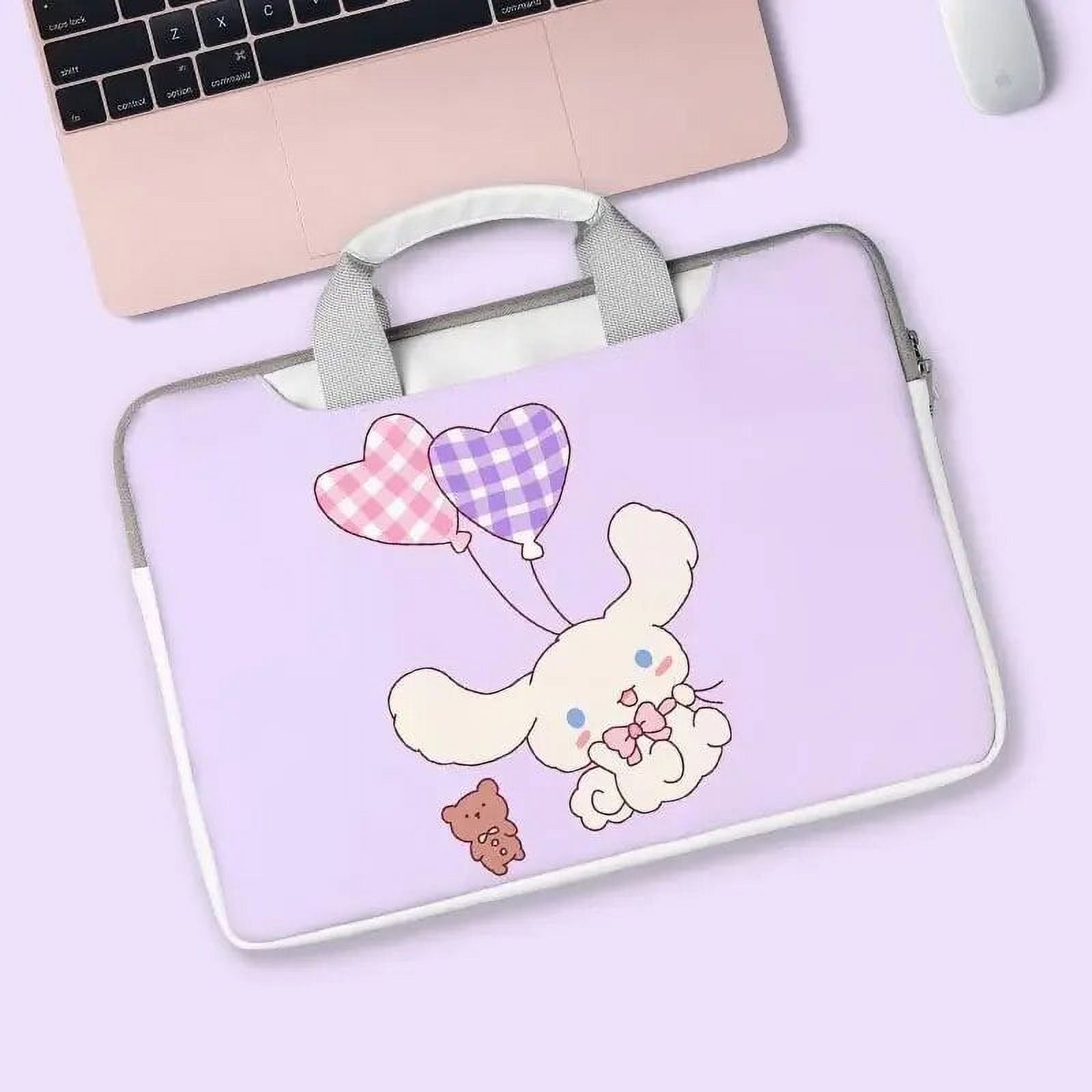 Sanrio Cinnamoroll Kawaii Cartoon Computer Bag Fashion Laptop Tote