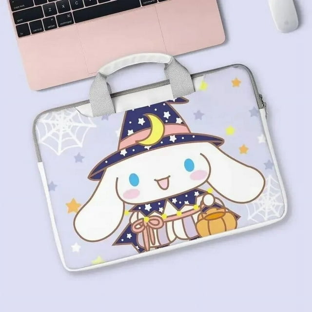 Sanrio Cinnamoroll Kawaii Cartoon Computer Bag Fashion Laptop Tote