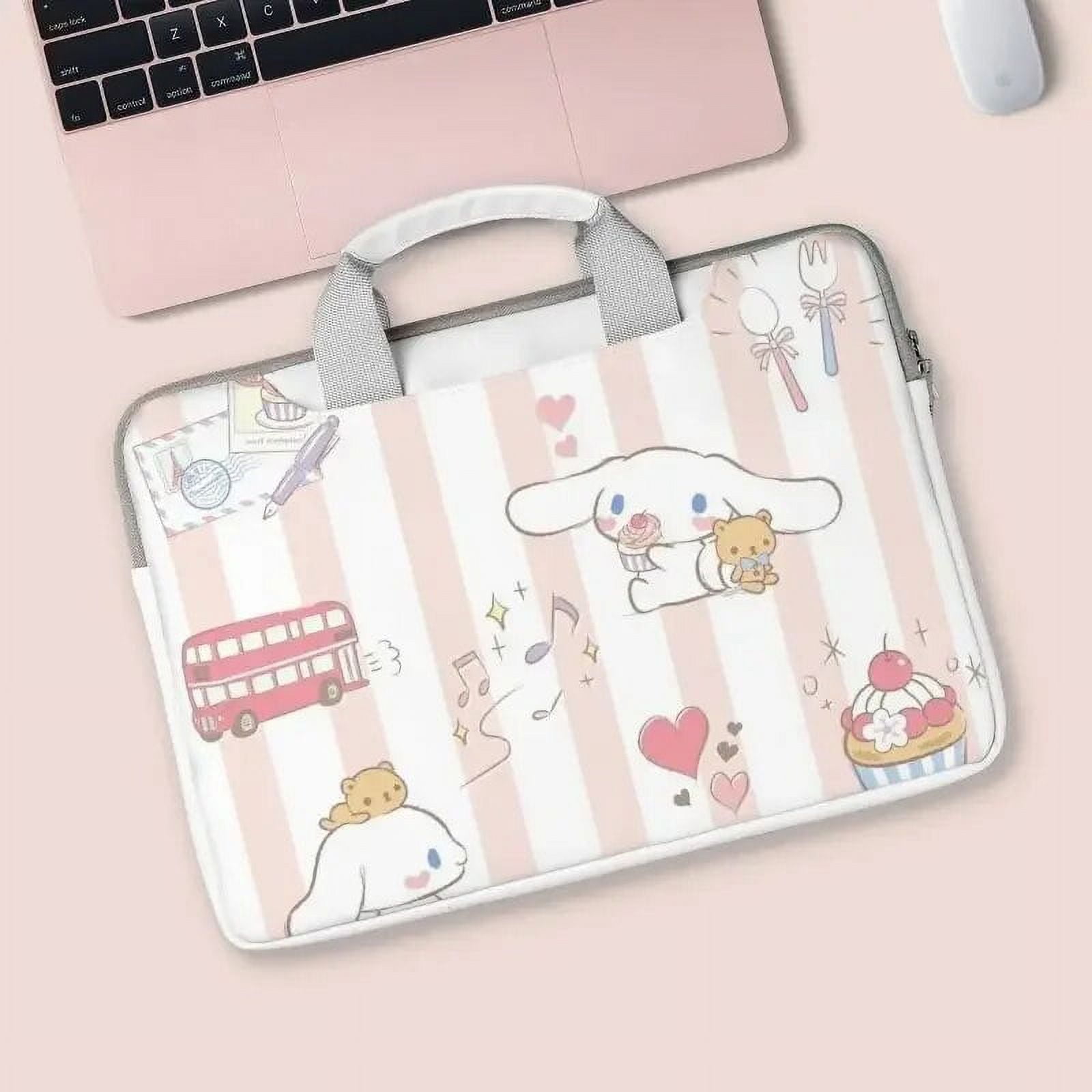 Sanrio Cinnamoroll Kawaii Cartoon Computer Bag Fashion Laptop Tote
