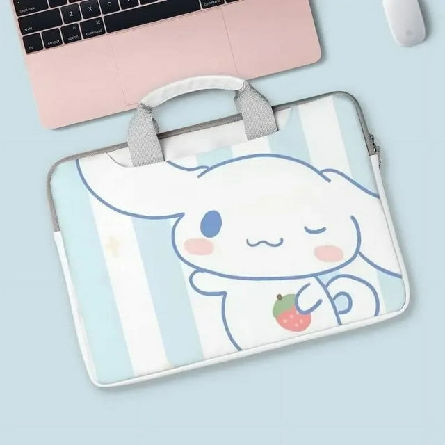 Sanrio Cinnamoroll Kawaii Cartoon Computer Bag Fashion Laptop Tote