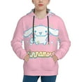 thumbnail image 1 of Sanrio Cinnamoroll Kids' Hoodie 3d Print Sweatshirt Soft Pullover Hooded With Big Pockets Fans Gifts For Boys Or Girls Small, 1 of 7