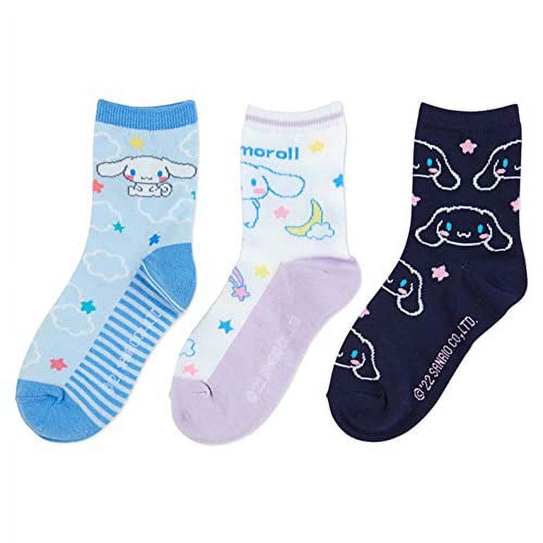 Sanrio Cinnamoroll Kids Socks 3 Pair Set (Star) 19-21cm 283843