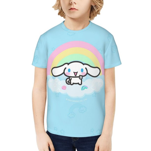 Sanrio Cinnamoroll Kids T-Shirt 3d Printed Graphic T-Shirts Boys