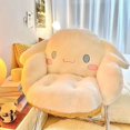 thumbnail image 1 of Sanrio Cinnamoroll Kuromi Cute Plush Backrest Non-Slip Chair Cushion Xmas Party Gifts, 1 of 10