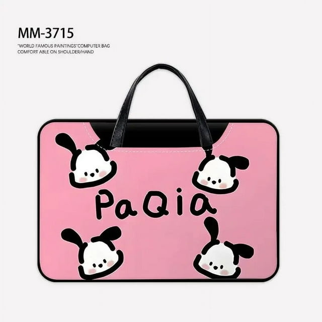 Sanrio Cinnamoroll Kuromi Pachacco Kawaii Cartoon Computer Bag College