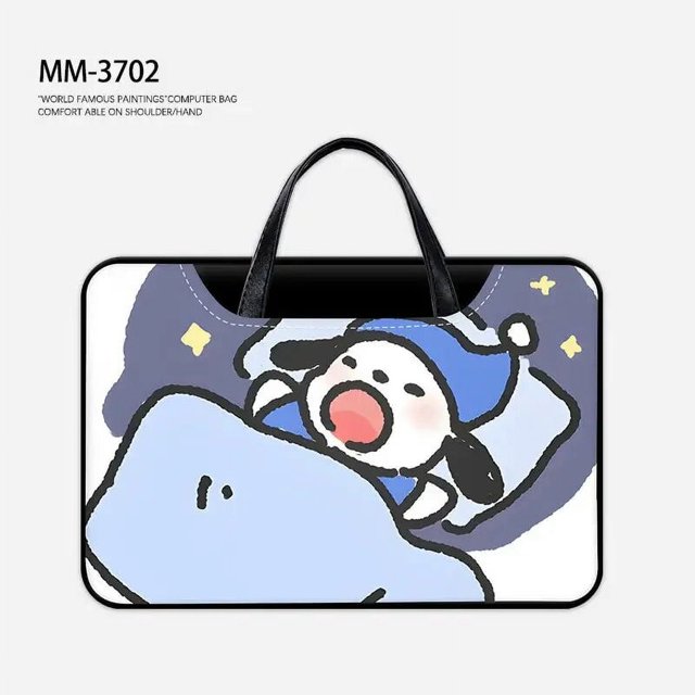 Sanrio Cinnamoroll Kuromi Pachacco Kawaii Cartoon Computer Bag College