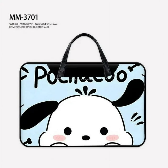 Sanrio Cinnamoroll Kuromi Pachacco Kawaii Cartoon Computer Bag College