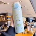 thumbnail image 1 of Sanrio Cinnamoroll Kuromi Thermos Water Bottle Kawaii Anime My Melody Student Kid Portable Vacuum Water Bottle Thermal Water Cup, 1 of 10