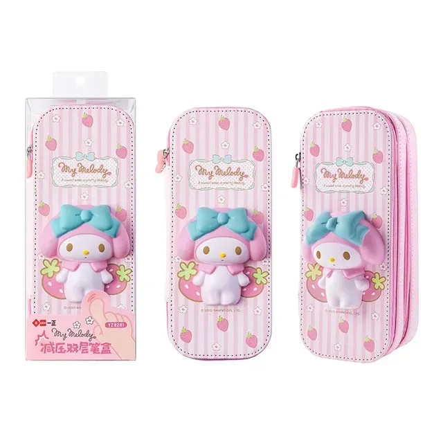Sanrio Cinnamoroll Large Capacity Pencil Cases Kuromi Students