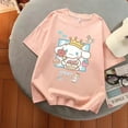 thumbnail image 1 of Sanrio Cinnamoroll Multicolor Graphic T Shirts Kawaii Girl Y2k Top Aesthetic Harajuku Summer Oversized T Shirt Women Clothes Tee, 1 of 22