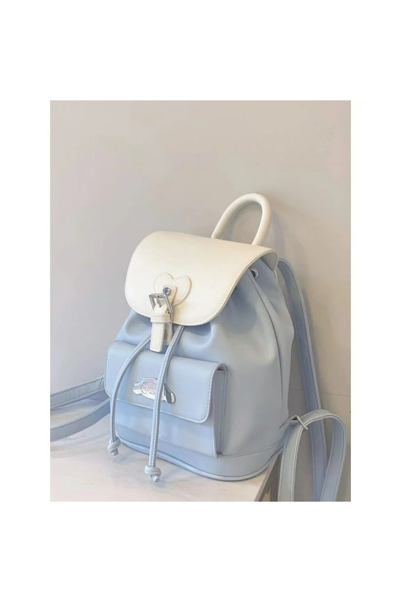 Sanrio Cinnamoroll New Aesthetic Bags Korean Style Mini Backpack Women Fashion Handbags Commuter Shoulder Bag Y2k Cute Schoolbag