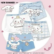 Sanrio Cinnamoroll Panties Kawaii Anime Kuromi Kids Clothes Girl Heart Cartoon Sweet Cute Babys Briefs Cotton Toys for Gifts