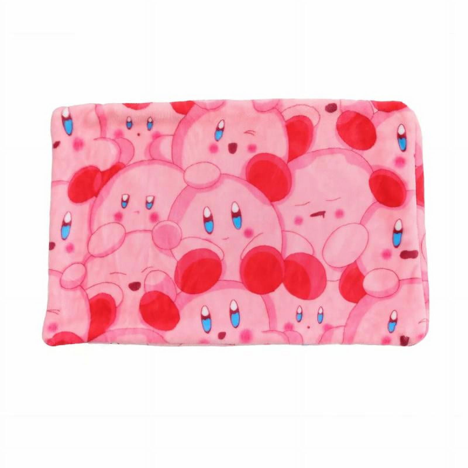 Sanrio Cinnamoroll Plush Blanket Kuromi My Melody Kirby Kawaii Cartoon Cute  Warm Coral Fleece Blanket Anime Girls Room Decor