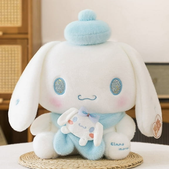 Sanrio Cinnamoroll Plush Toy Cartoon Anime Plushies Kawaii Pillow Soft Doll Stuffed Ornament Gift