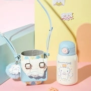 Sanrio Cinnamoroll Pot Belly Cup Thermos Cup Glutinous Rice Cup - Star Color Kawaii Anime Figure Cold Water Cup High End Gifts