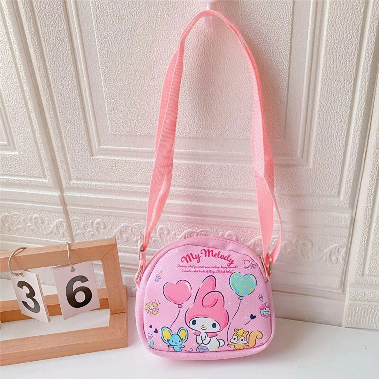 Sanrio Crossbody Shoulder Bag Kawaii Hello Kitty Student Crossbody Bags