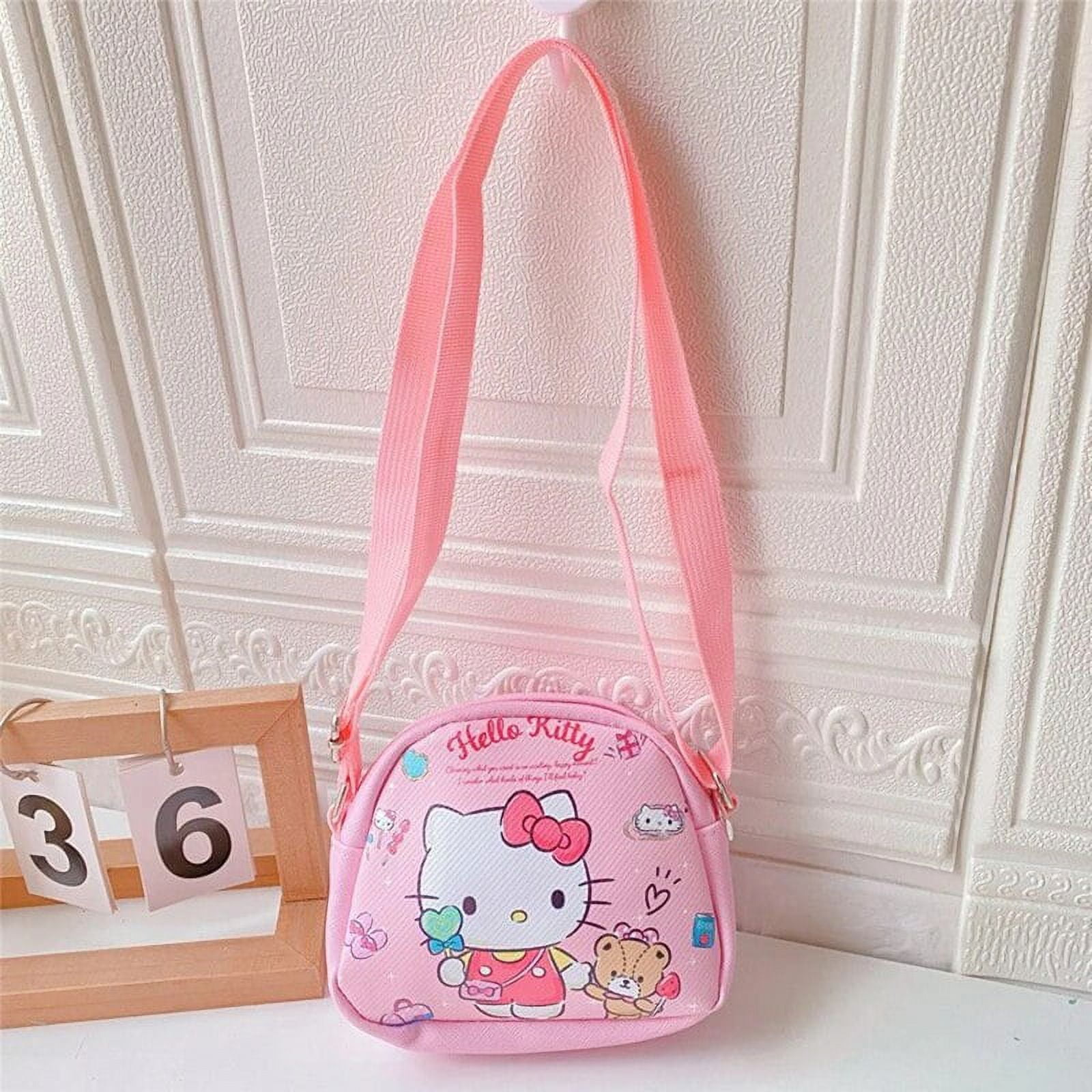 Sanrio Crossbody Shoulder Bag Kawaii Hello Kitty Student Crossbody Bags