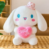 Sanrio Cute Cartoon Plush Dolls Gifts Children's Girls Birthday Heart Hugging Gift Stuffed Cinnamoroll Plushies Toys Pillow