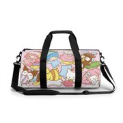 Sanrio Duffel Bag Women Gym Bag Men Gym Bag Hand Luggage Bag, Large Capacity - Gift for Boys and Girls
