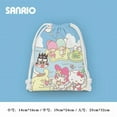 Sanrio Family Drawstring Drawstring Cartoon Small Cloth Bag Student