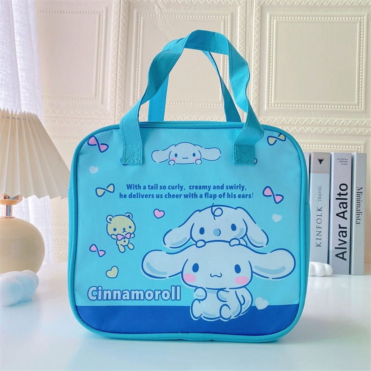 Sanrio Family Hello Kitty Cinnamoroll Kuromi Lunch Box Bag Insulation ...
