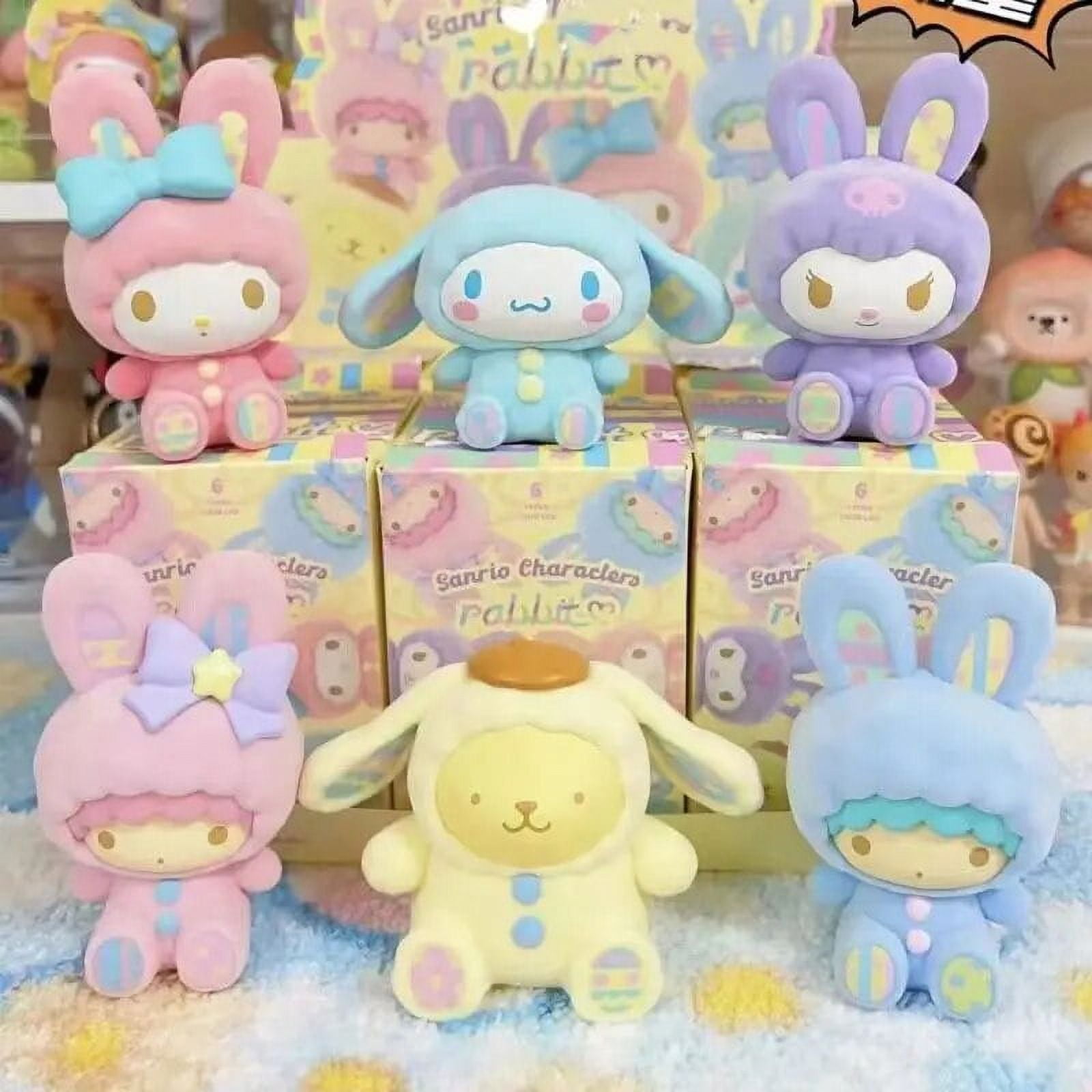 Sanrio Cute Character Figures Hello Kitty, Kuromi, Cinnamoroll, My