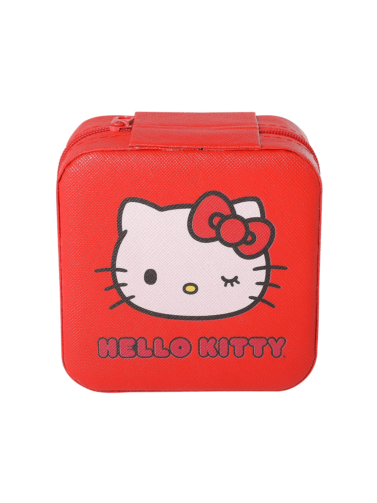 Sanrio Girl's Hello Kitty Square Travel Jewelry Case