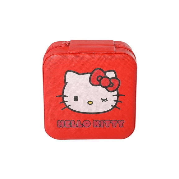 Sanrio Girl's Hello Kitty Square Travel Jewelry Case
