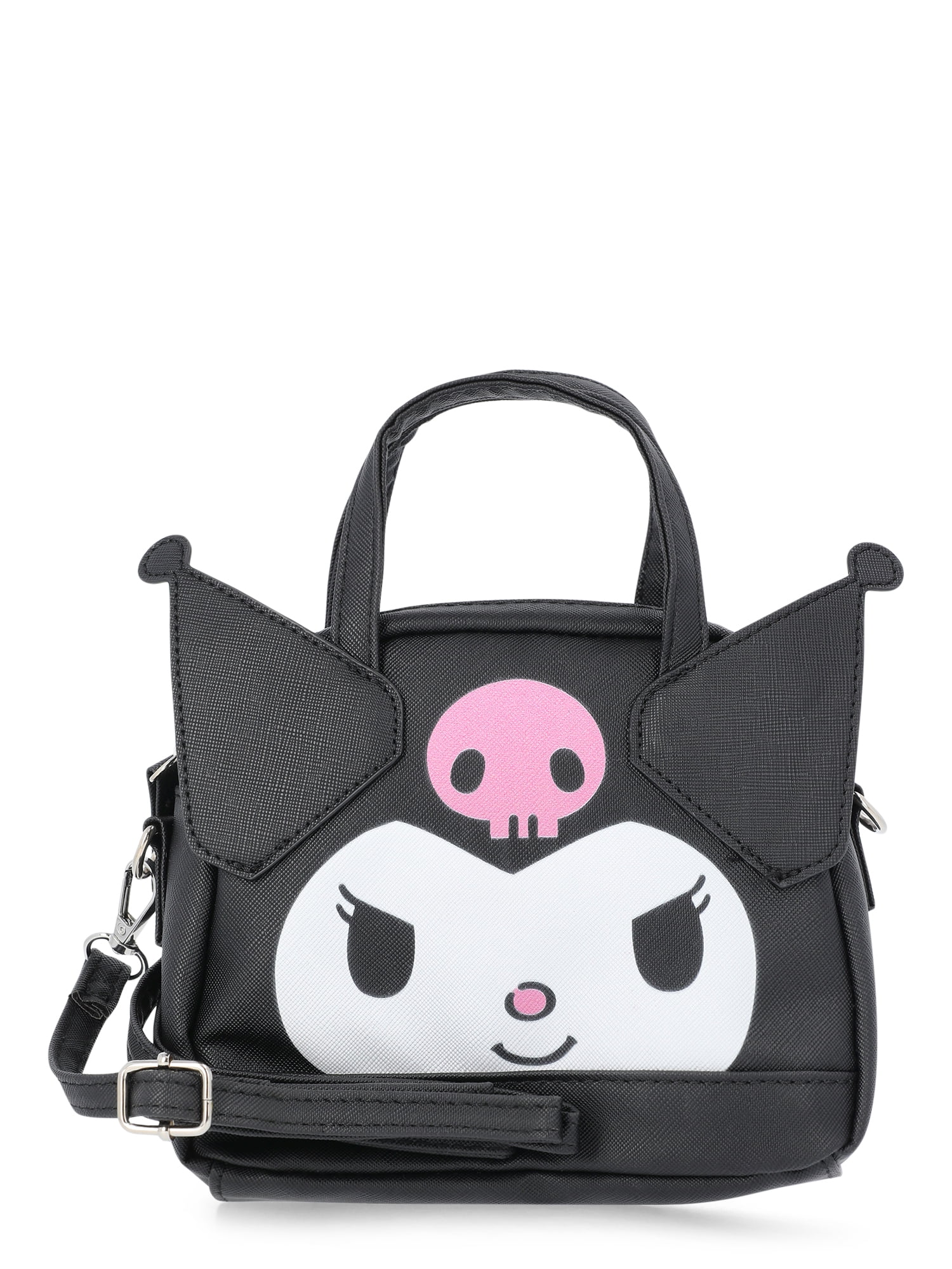 ボール＆チェーン　クロミ　Mサイズ　SANRIO KUROMI'S FACE Kuromi Girls' Mini Satchel Crossbody Bag - Walmart.com