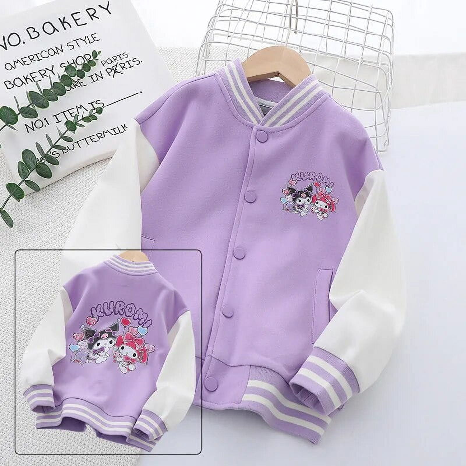 Casquette Baseball Noire Sanrio Kuromi - Réglable - Broderie De Qualité - Style Anime Et Kawaii