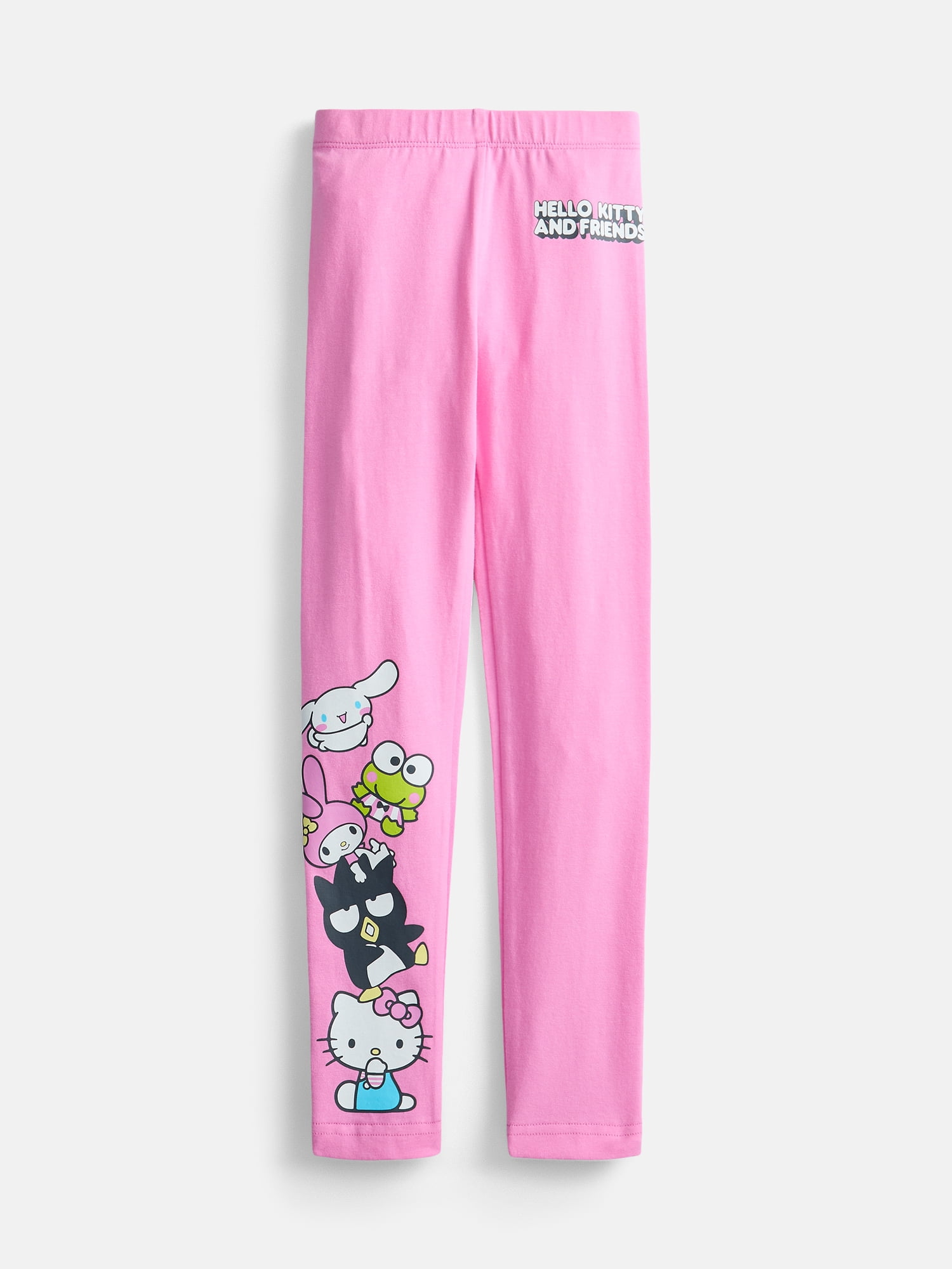 Sanrio Girls' Hello Kitty and Friends Graphic Leggings, Sizes 4-16