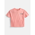 thumbnail image 1 of Hello Kitty and Friend’s Girl’s Boxy Halloween Crewneck Tee with Short Sleeves, Sizes 4-16, 1 of 8