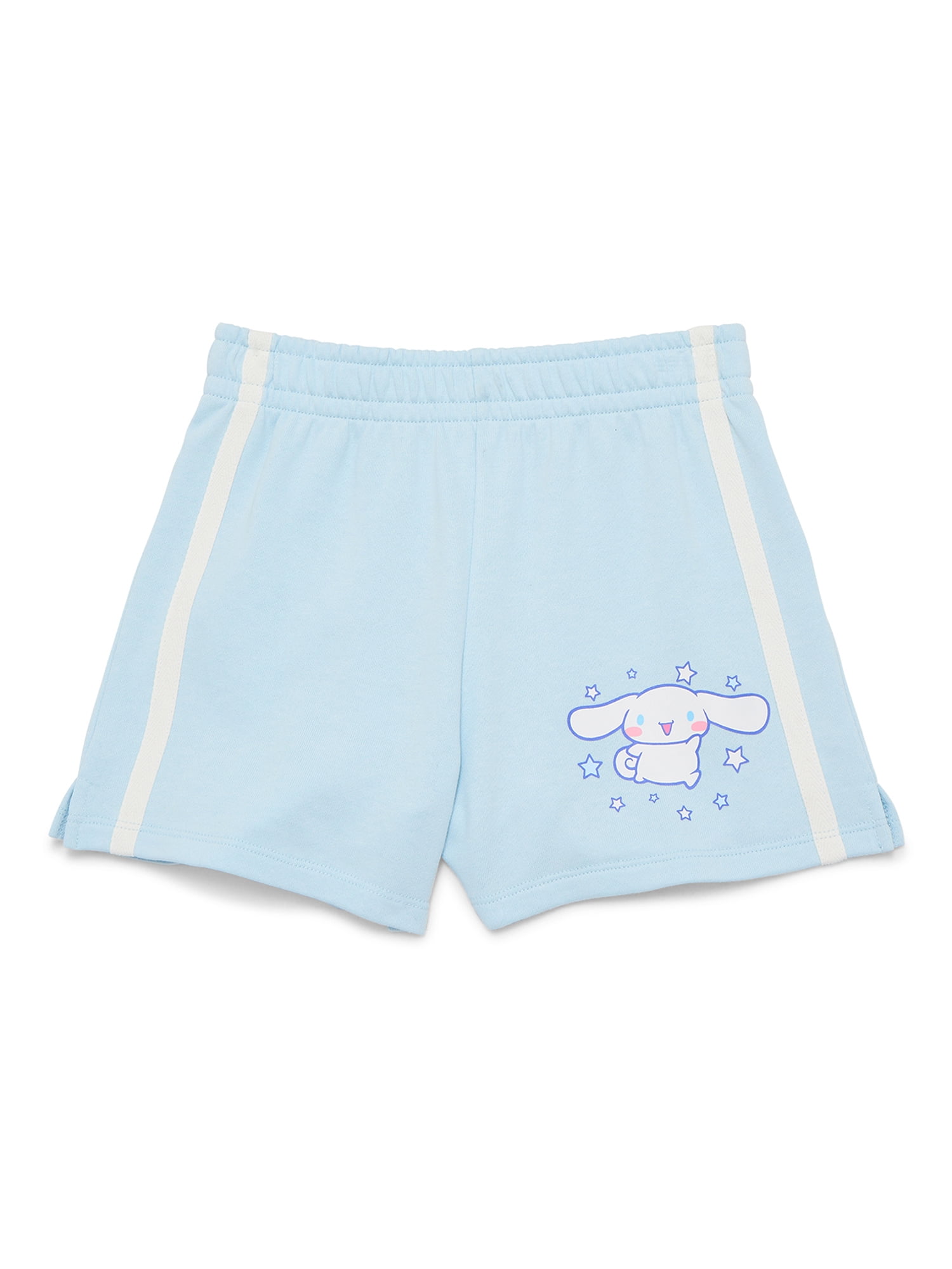 パンツ [Sanrio x ALEXIA STAM] TerryClothShorts Sanrio Cinnamoroll Girls French Terry Shorts, Sizes 4-16 - Walmart.com