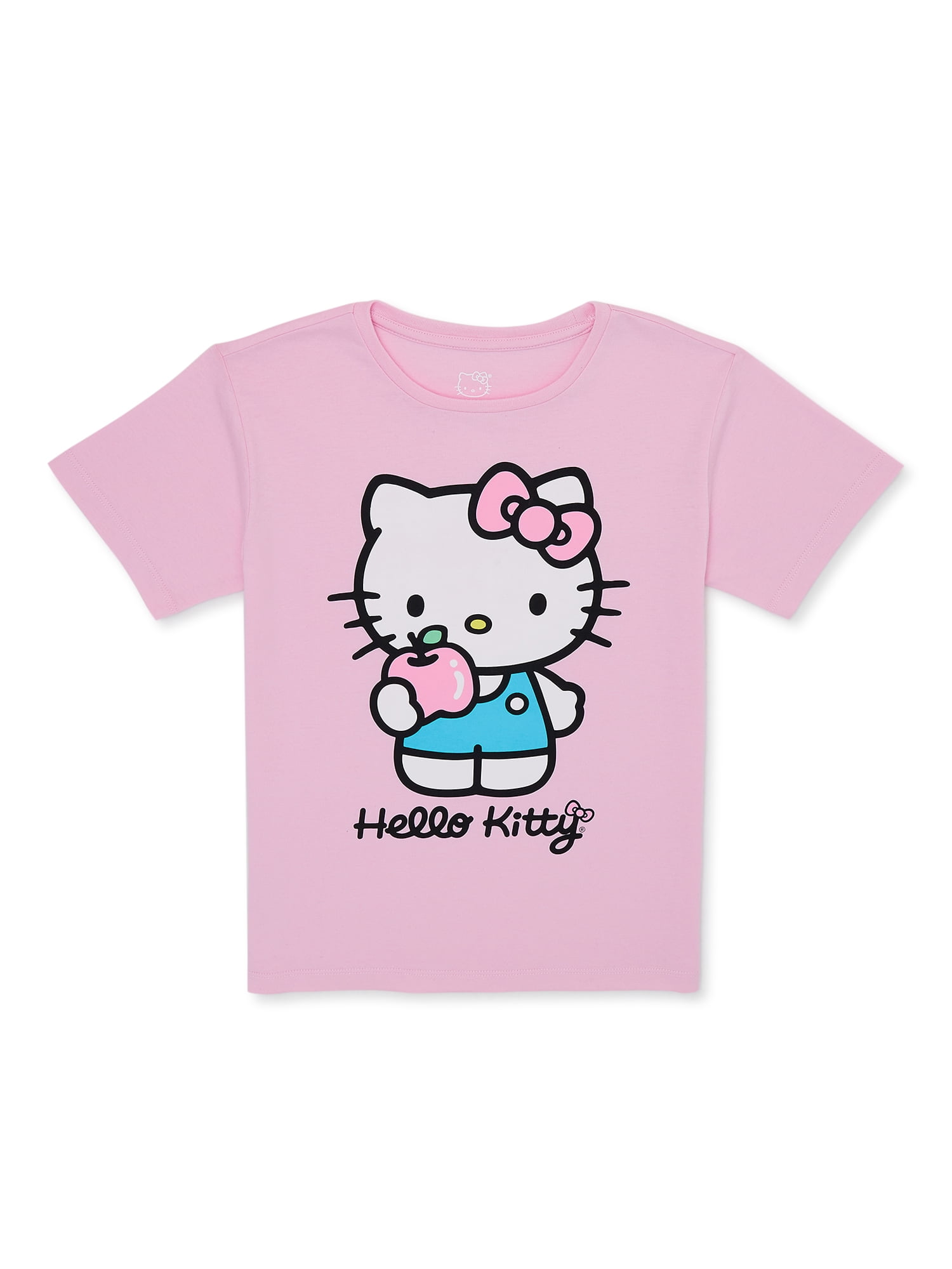 Pretty for Girls Hello Kitty Lovers Tee Short-Black-White / S