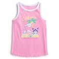 thumbnail image 1 of Sanrio Girls Hello Kitty and Friends Vacation Ringer Graphic Tank Top, Sizes 4-16, 1 of 7